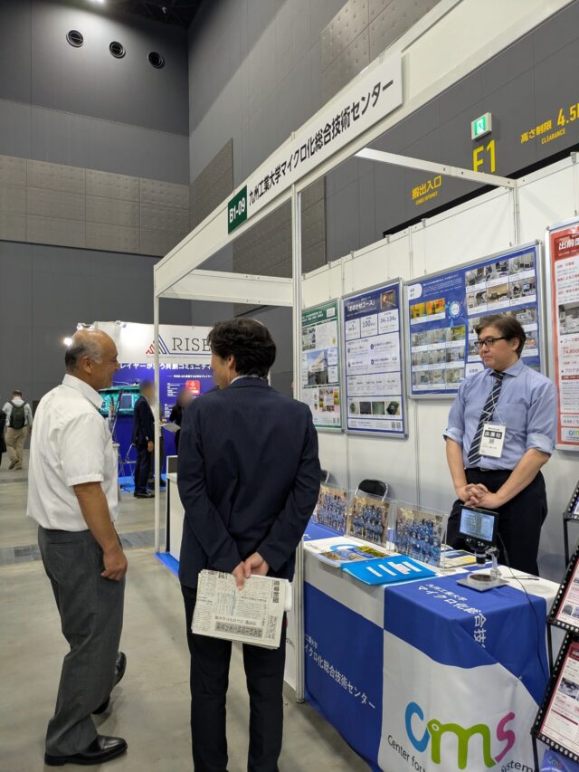 ブースでの様子